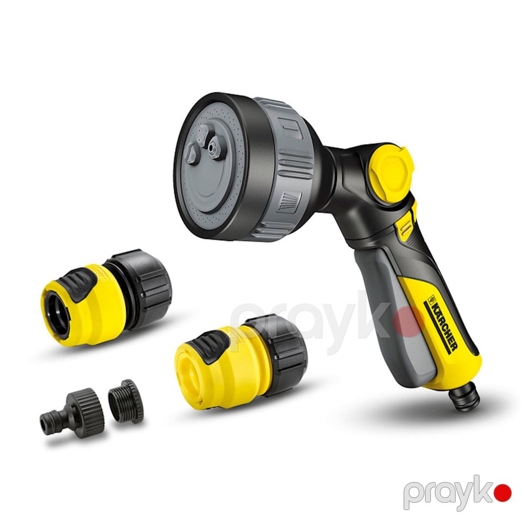 Çoxfunksiyalı suvarma tapançası Karcher Multi functional Spray Gun Plus, Qara, 220 qr, 192x70x162 mm — Mallar, Bakı (2)