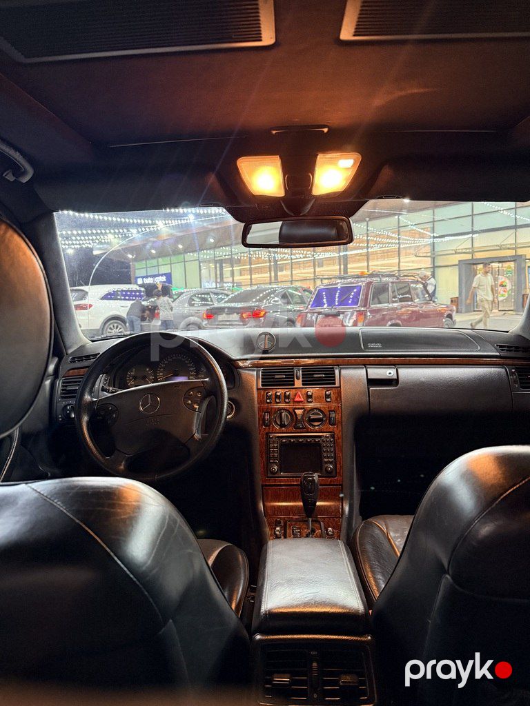 Mercedes E 240, 2.6 L, 2000 il, 327 000 km — Avtomobillər, Bakı (3)
