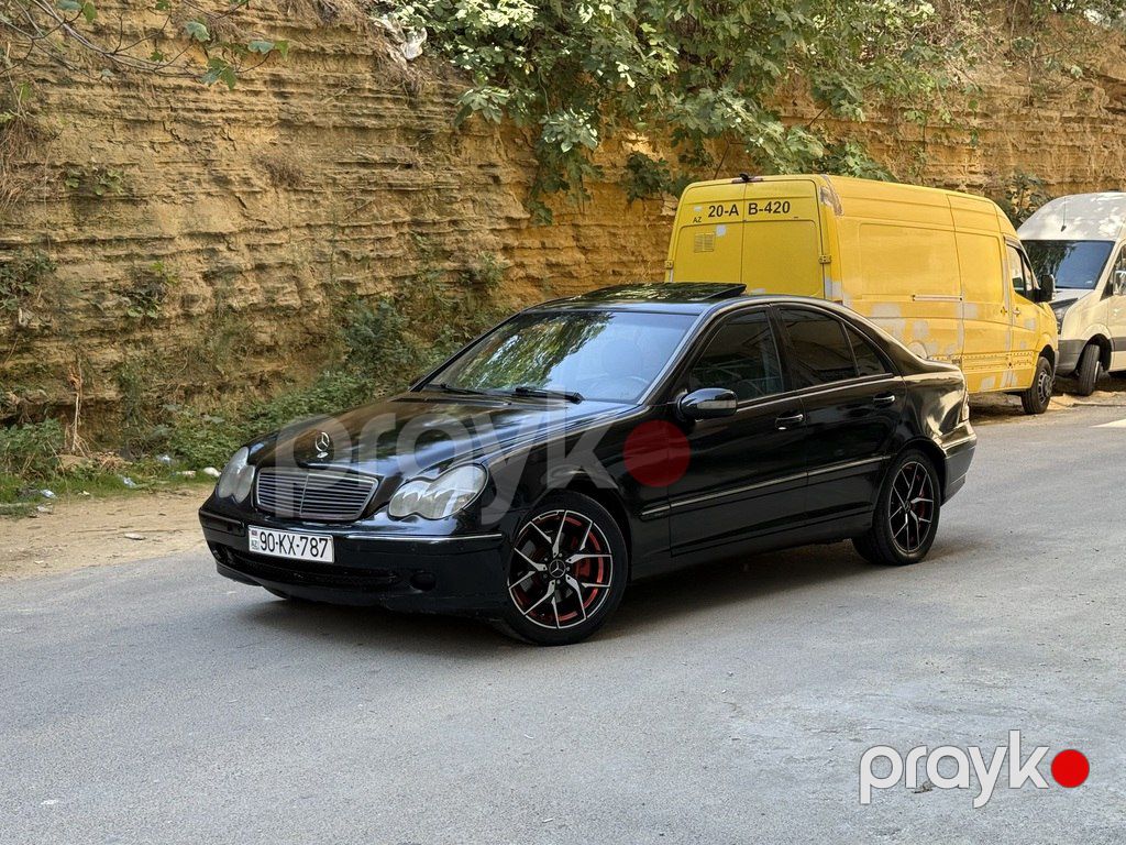Mercedes C 240, 2.6 L, 2000 il, 248 470 km — Avtomobillər, Bakı (11)