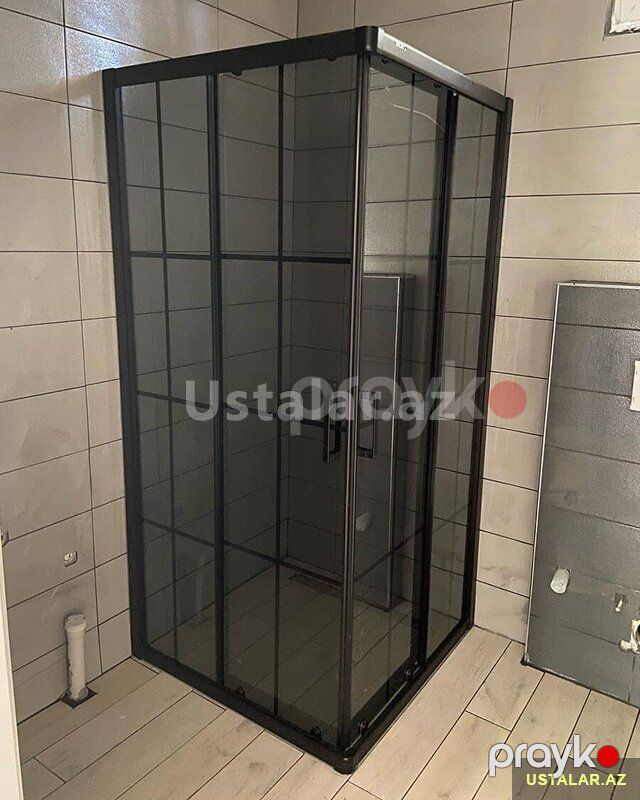 Dus kabin — Santexnika və kommunikasiyalar, Bakı (4)