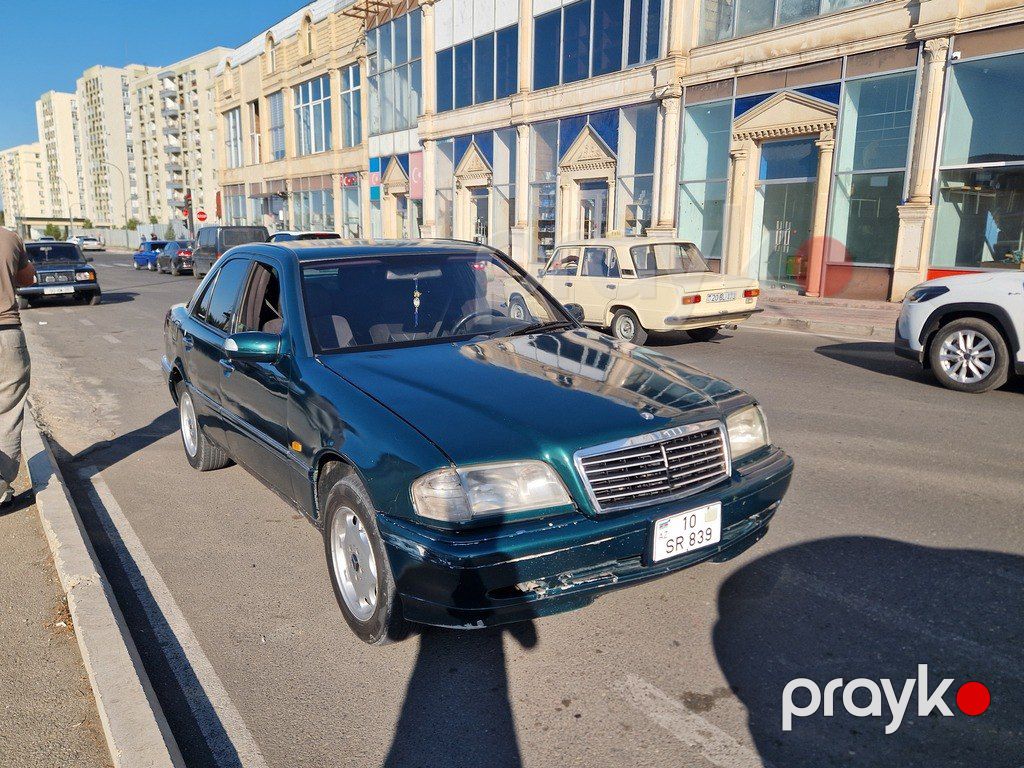 Mercedes C 220, 2.2 L, 1995 il, 256 800 km — Avtomobillər, Bakı (5)