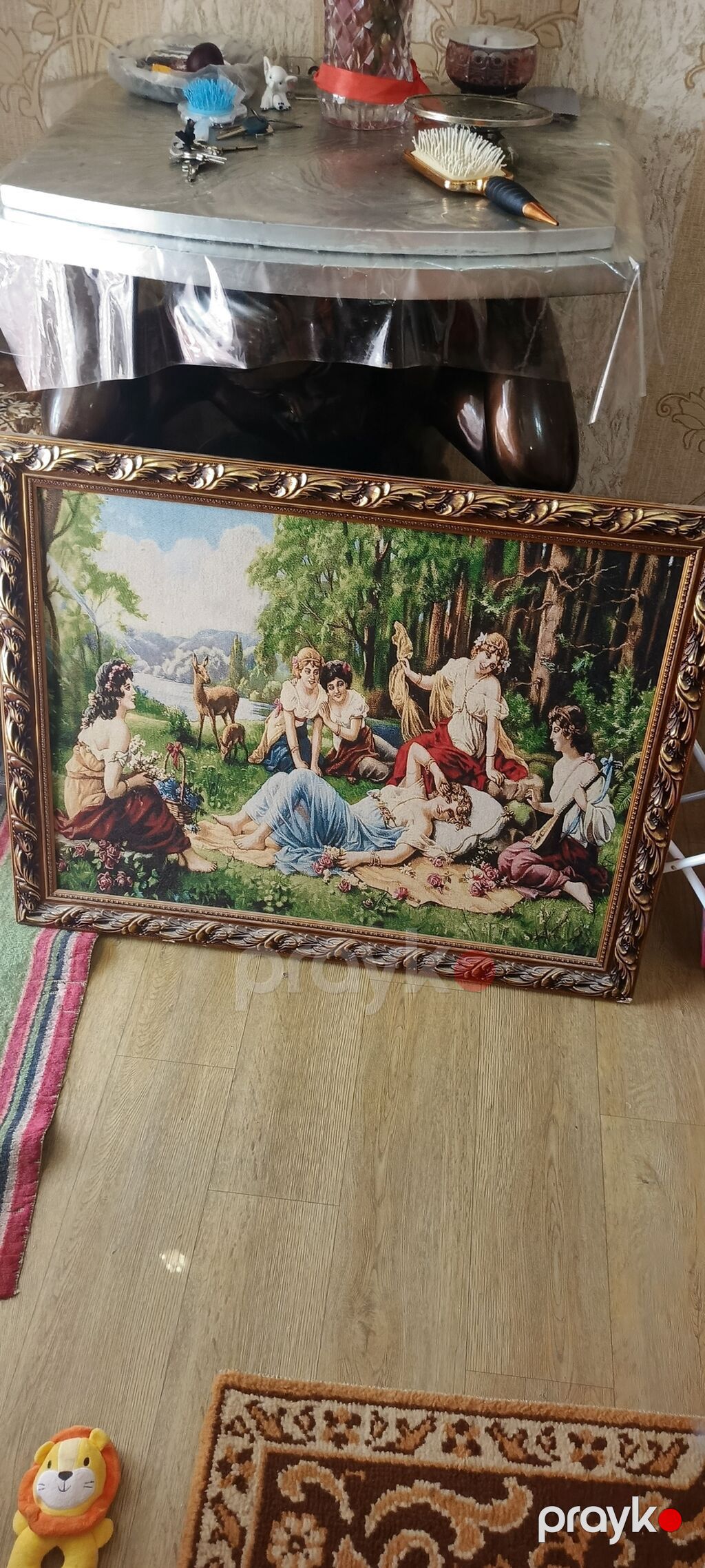 Mövzu: Klassik süjetli iri ölçülü gobelen tablo Təsvir: - Süjet — Şəkillər, plakatlular və çərçivələr, Sumqayıt (2)