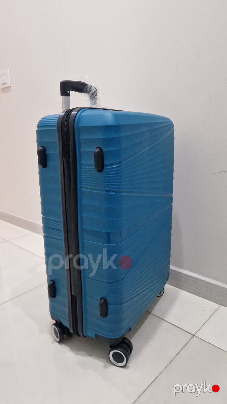 Çamadan 8876656, firuzəyi, ölçü M — Çamadanlar, Bakı (2)