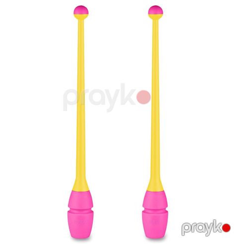 Bədii gimnastika üçün gürz WS0643, sarı, 46 sm — Bakı