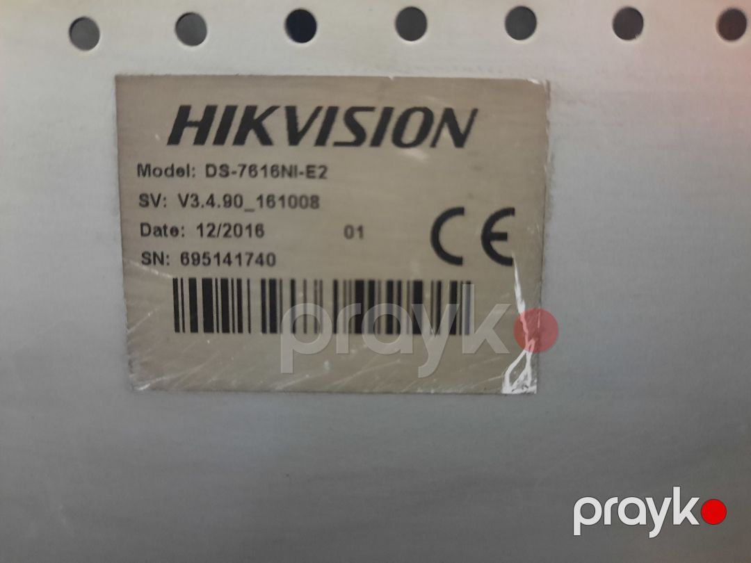 NVR aparatı Hikvision 16 — Ağıllı ev və təhlükəsizlik, Sumqayıt (2)