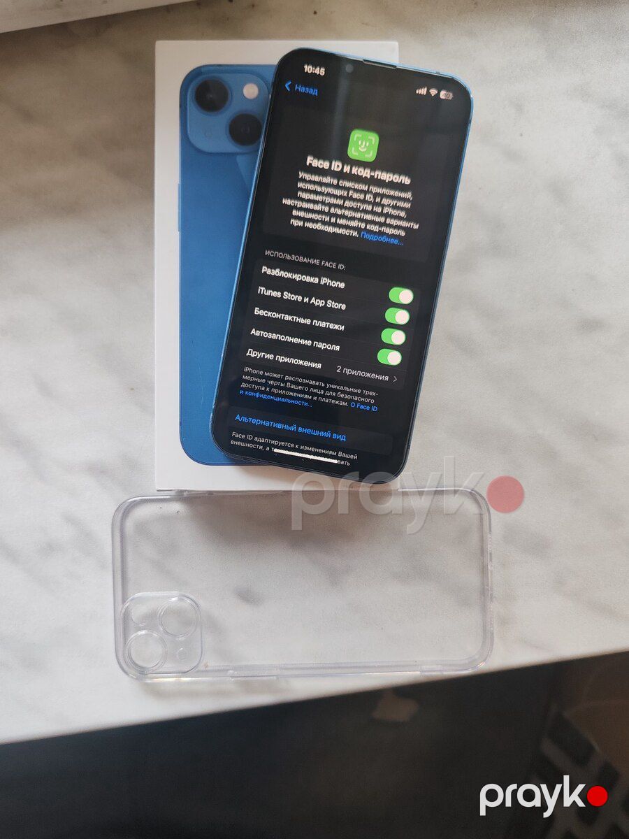Apple iPhone 13 Blue 128GB/4GB — Smartfonlar, Bakı (7)