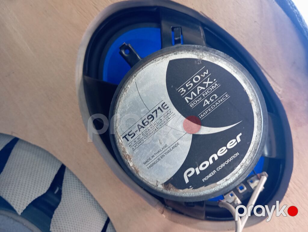 Pioneer TS-A6971E salam heç bir problemi yoxdur işlək vəziyyətdədi — Avtomobil akustikası, Bərdə (2)