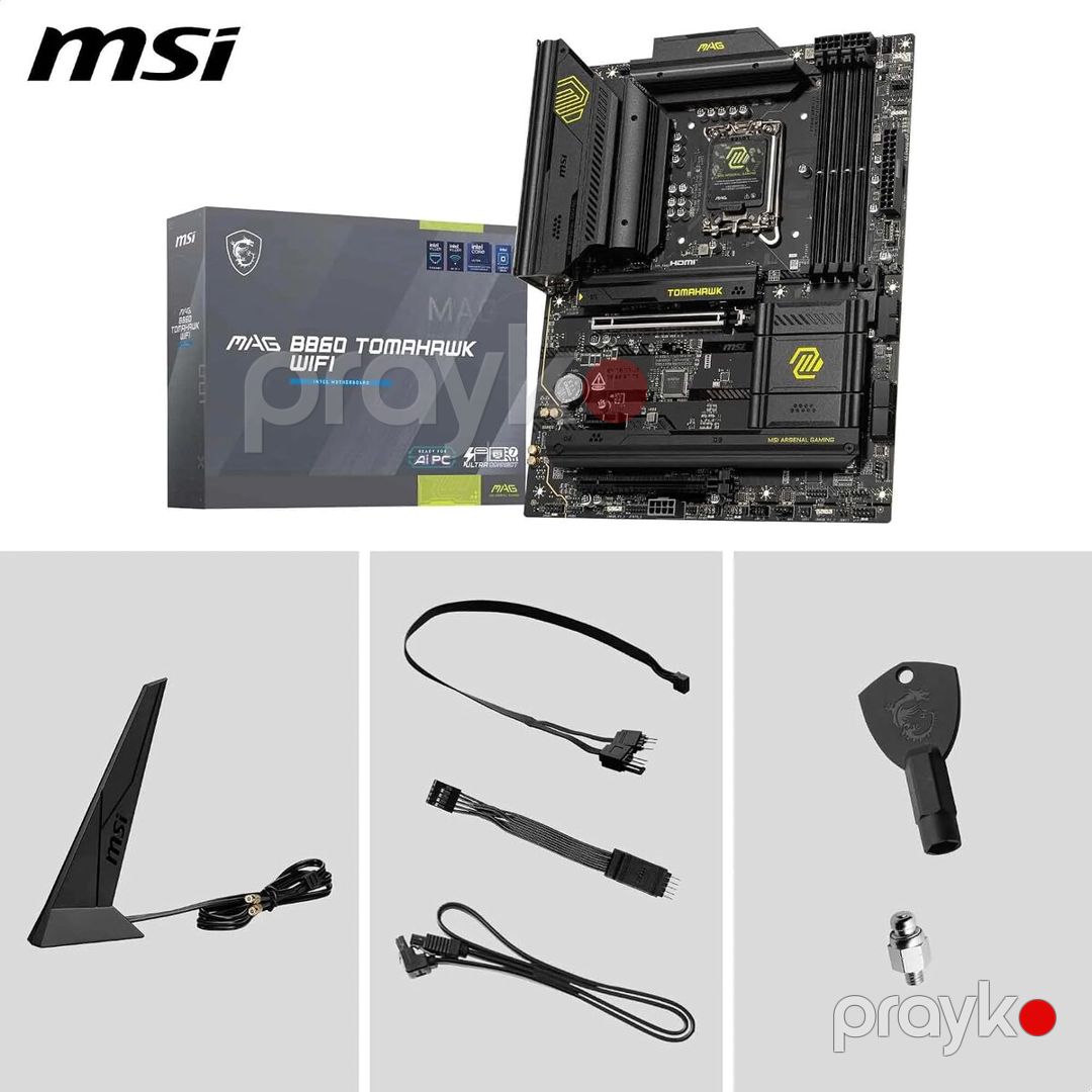 MSI MAG B860 Tomahawk WiFi — Kompüterlər və noutbuklar, Bakı (5)