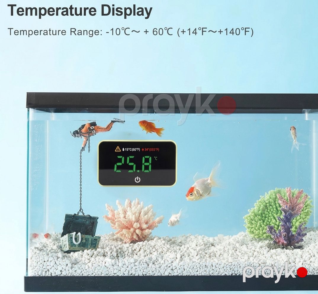 Termometr akvarium üçün ZS53, plastik — Mallar, Bakı (3)