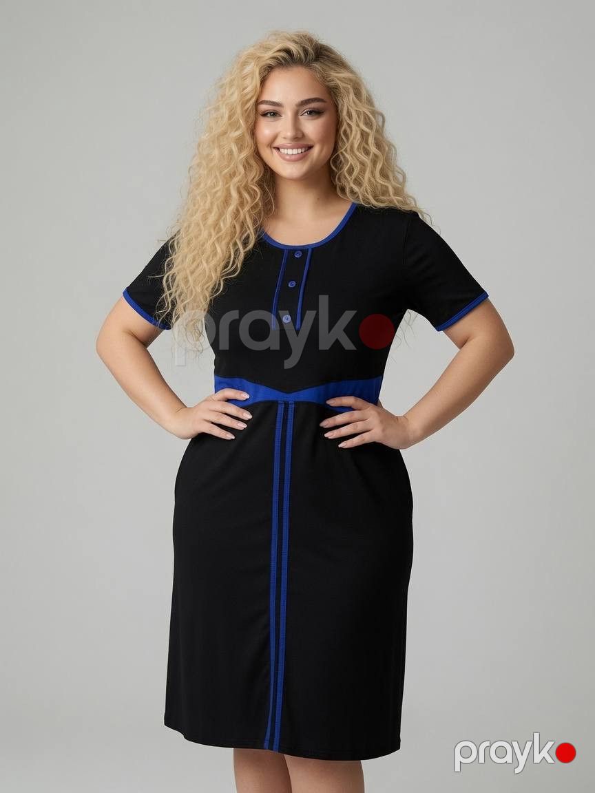 Gündəlik don No brand 3XL Qara Tünd göy Süprəm — Gündəlik paltarlar, Bakı (2)