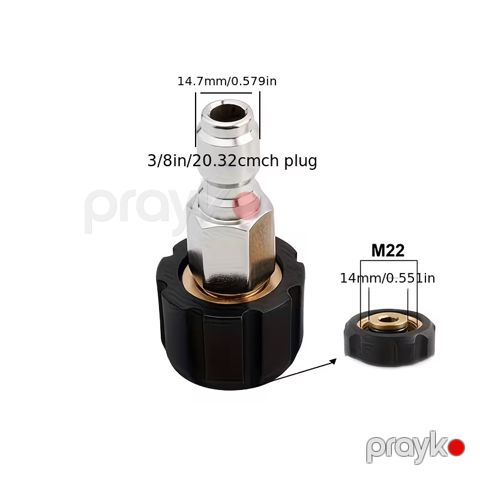 Adapter yüksək təzyiqli yuyucular üçün M22 — Bakı