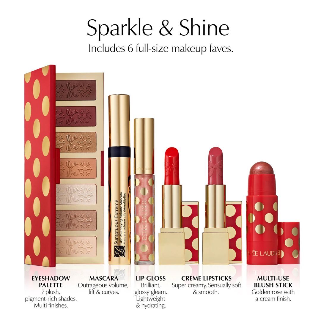 Üz və bədənə qulluq dəsti Estee Lauder 12-Piece Holiday Blockbuster 9 Full-Size Favorites (əl kremi 30 ml + üz üçün gel 75 ml + üz üçün zərdab 30 ml + göz ətrafı dəri üçün krem 15 ml + üz üçün krem 30 — Mallar, Bakı (2)