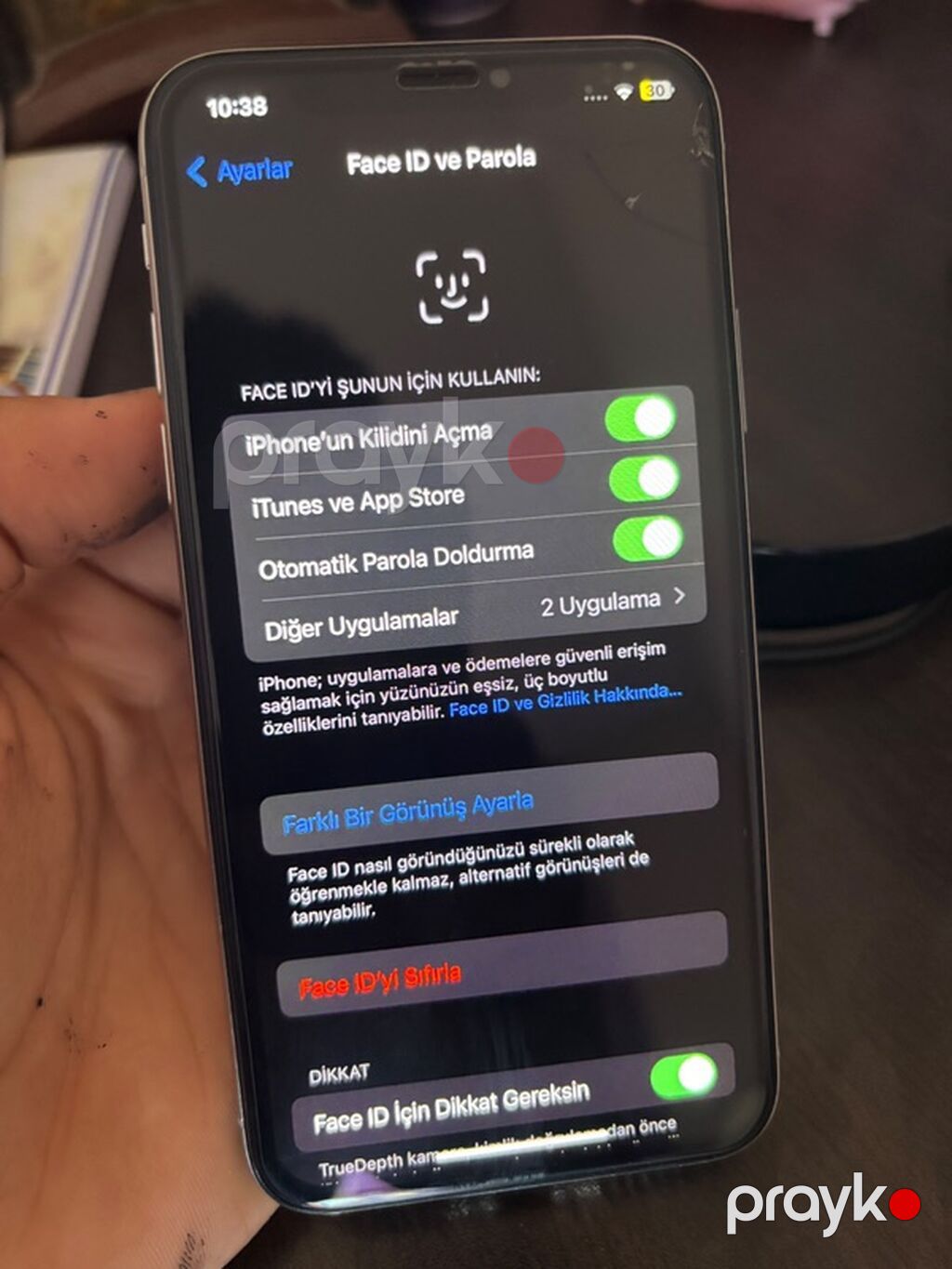 IPhone X, Gümüşü, Face ID — Apple iPhone, Digah (2)