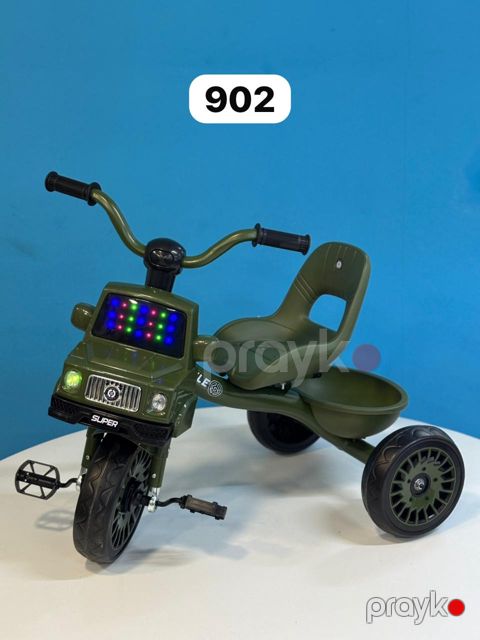 Uşaqlar üçün üç təkərli velosiped 902, xaki — Bakı