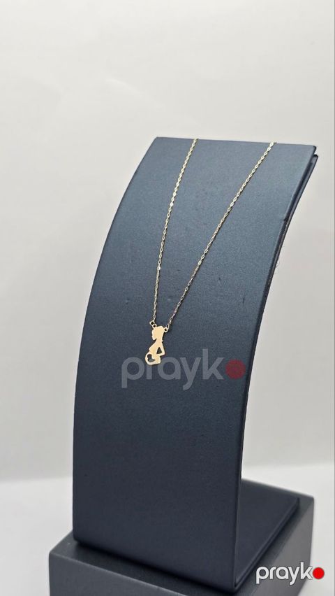 Boyunbağı 585 əyarlı qızıl 40 sm — Bakı