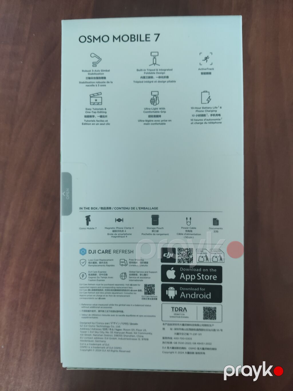 DJI Osmo Mobile 7 – smartfon üçün 3 oxlu stabilizator Uyğun zamanda — Tripod, steadicam, video işıq, Bakı (2)