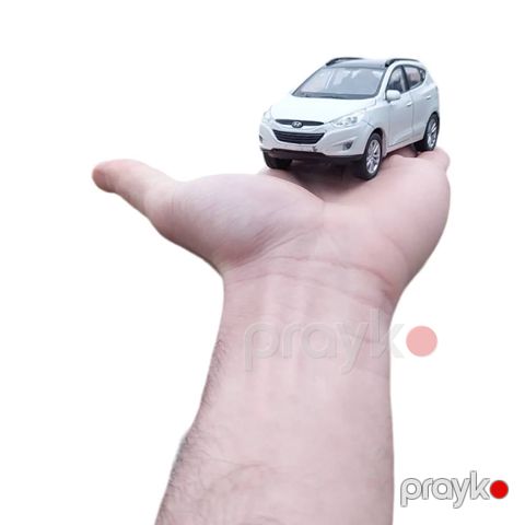 Maşın Hyundai İx35, plastik/metal, ağ, 11x4.5x3 sm — Bakı