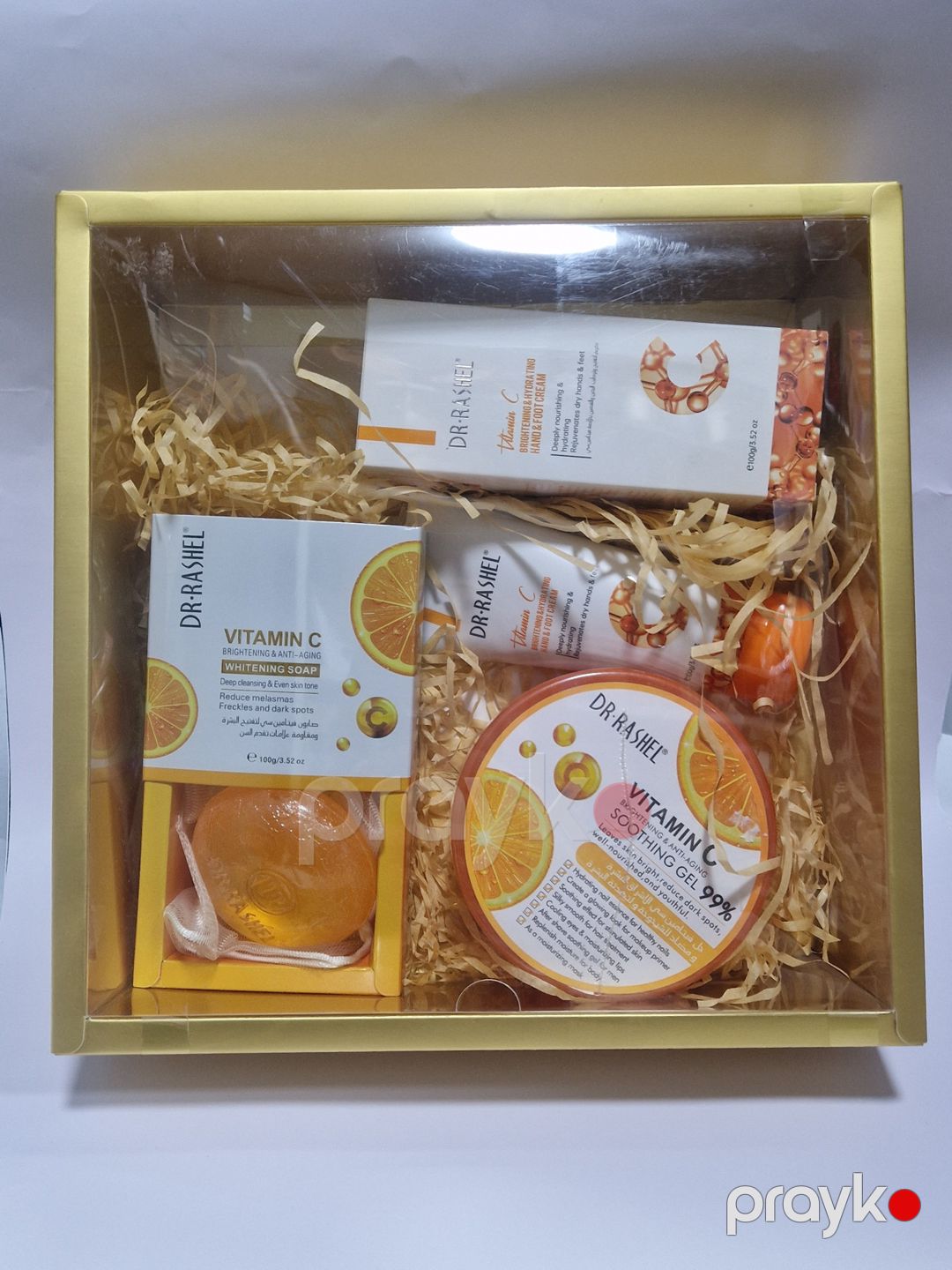 Qulluğ üçün kosmetika dəsti Dr.Rashel Vitamin C (əl və bədən üçün krem + sabun + üz üçün gel) — Mallar, Bakı (3)