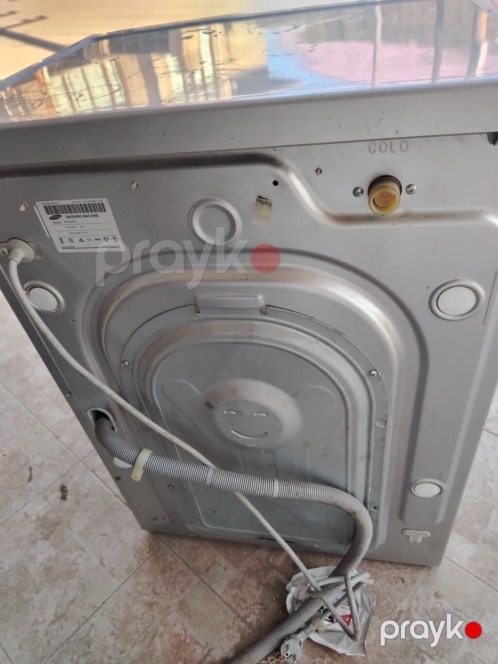 Samsung paltaryuyan 6 kq. hec bir problemi yoxdur. hal hazirda islek — Çamaşır maşınları, Bakı (3)