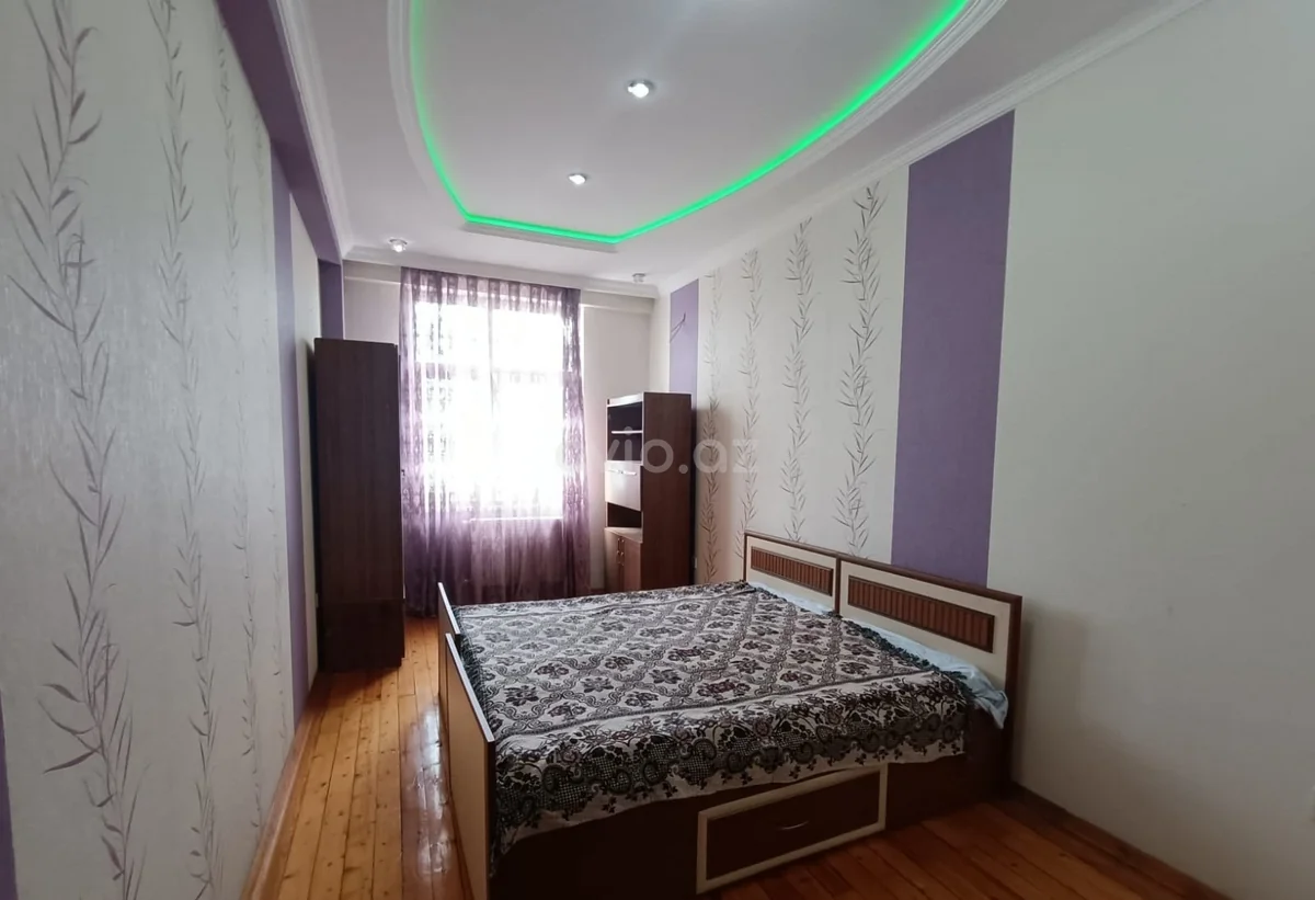 Kirayə 3 otaqlı mənzil Şah İsmayıl Xətai metrosu yaxınlığında — Mənzil, Bakı (2)