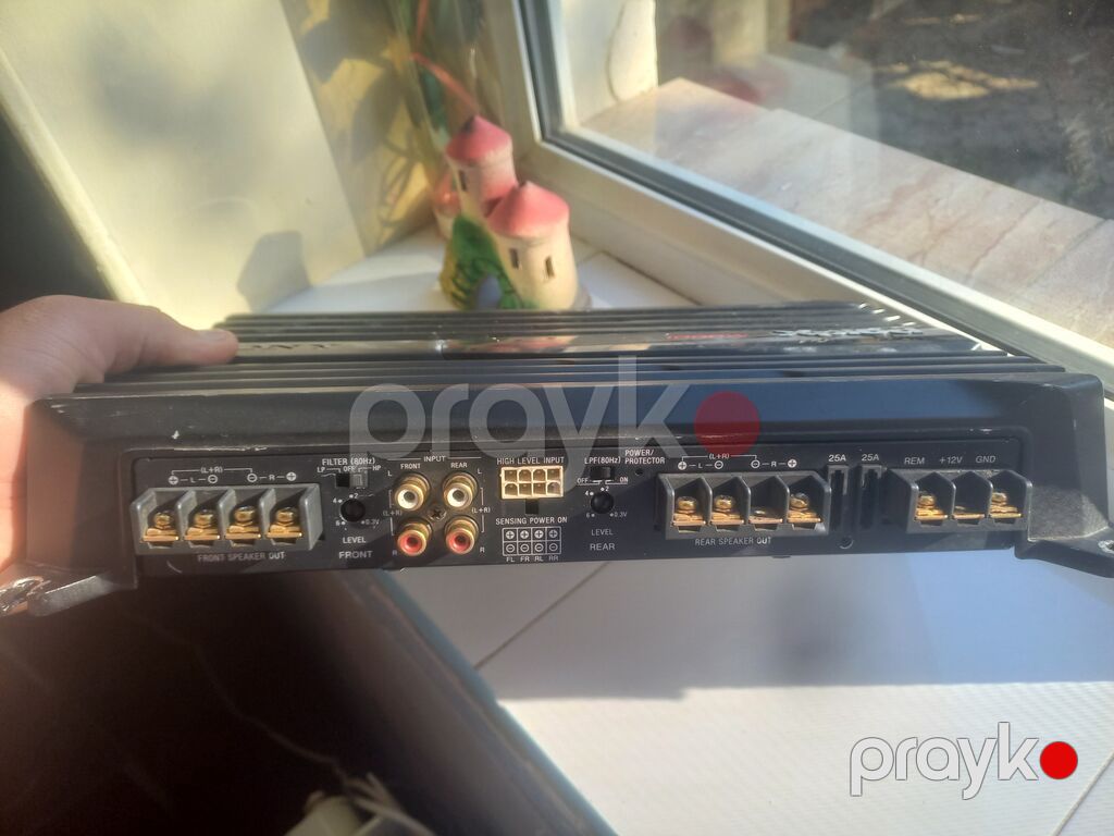 Sony Xplod 4-kanallı avtomobil gücləndiricisi Durduq yere sondu — Gücləndiricilər, qəbuledicilər və DAC, Ceyranbatan (2)
