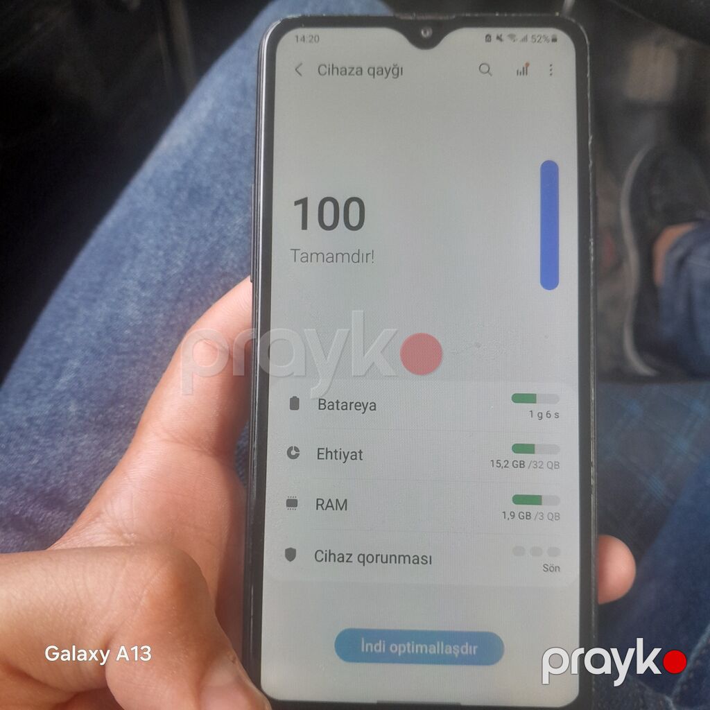 Samsung Galaxy A20s, 32 GB, rəng - Qara, İki sim kartlı — Samsung, Yevlax (4)