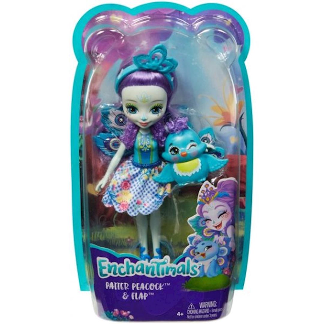 Kukla Enchantimals Patter Peacock new FXM74 — Mallar, Bakı (2)