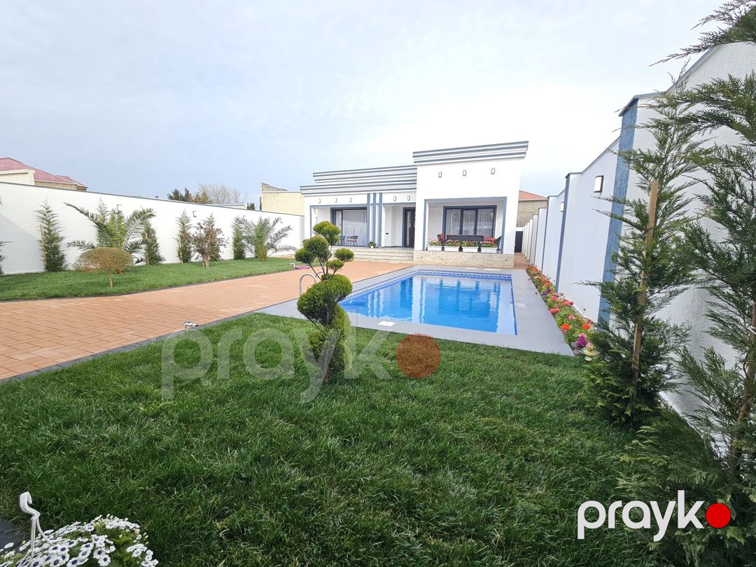 Satılır 4 otaqlı həyət evi/bağ evi 220 m² — Ev, villa, Bakı (3)