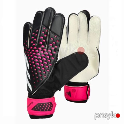Qapıçı əlcəkləri Adidas 2078, ölçü 10, çəhrayı/qara — Bakı