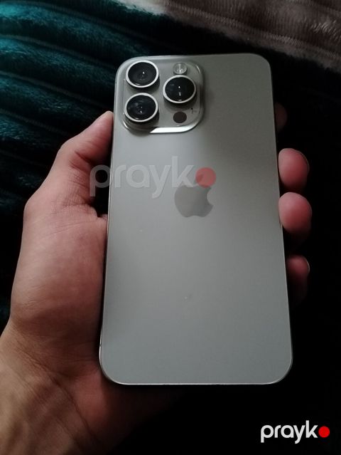 IPhone 15 Pro Max, Gümüşü, Face ID — Bakı