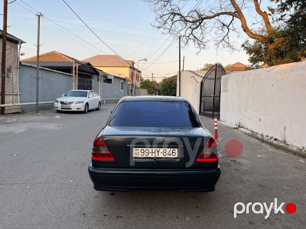 Mercedes C 200, 2.0 L, 1995 il, 646 567 km — Avtomobillər, Bakı (4)