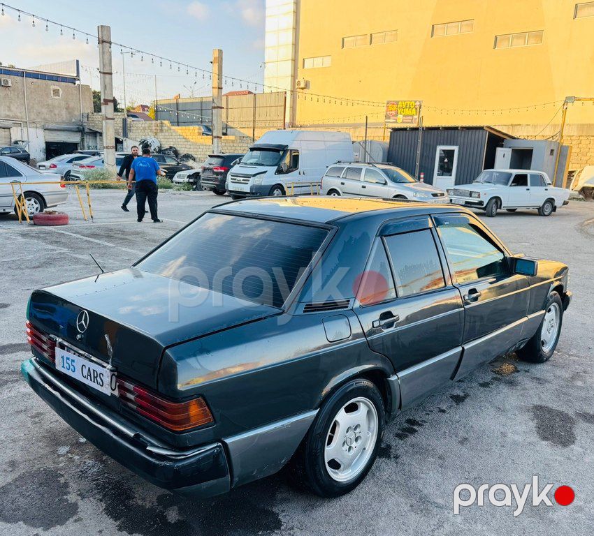 Mercedes 190, 1.8 L, 1991 il, 374 552 km — Avtomobillər, Bakı (5)