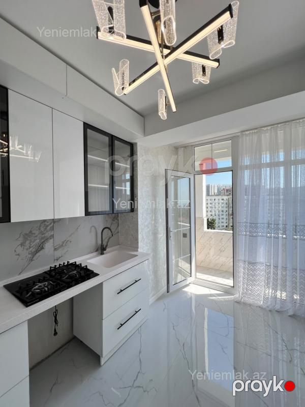 Satılır 3 otaqlı Bina evi menzil (Yeni tikili), 90 m², Xətai rayonu — Mənzil, Bakı (7)