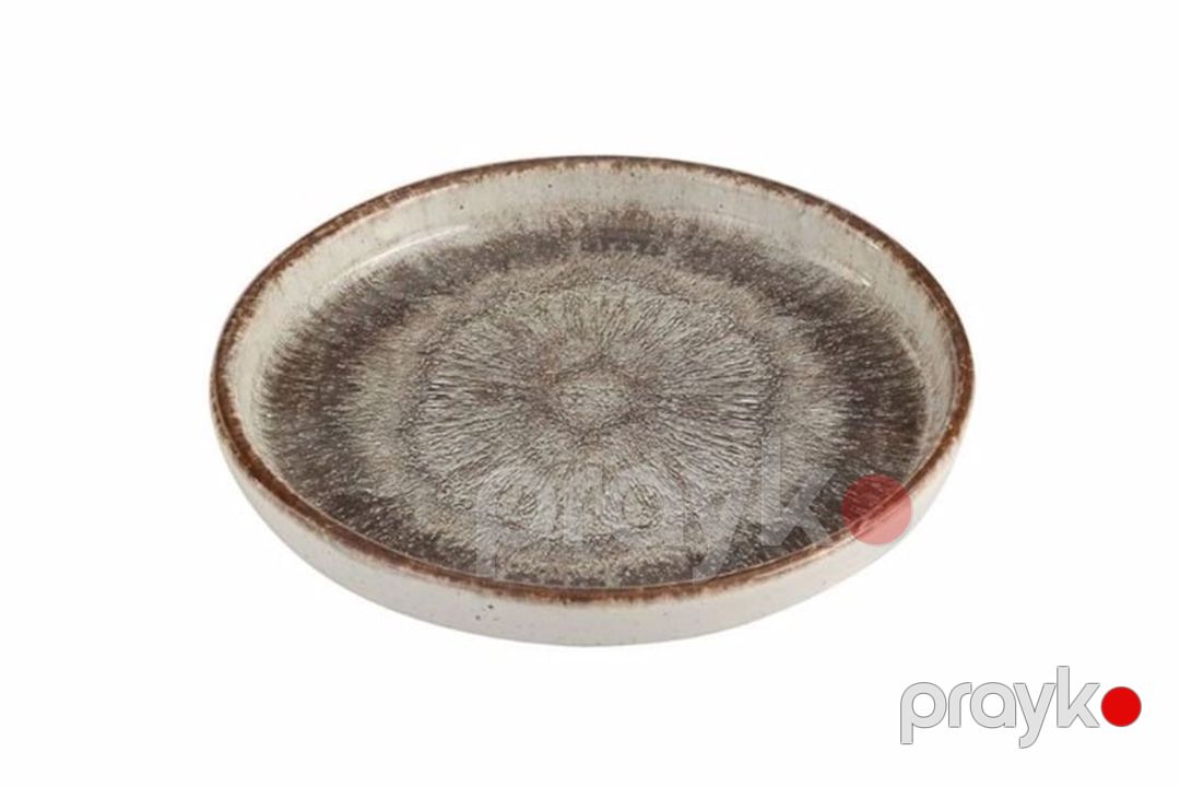 Boşqab Porland Stoneware Iris, dairə, 16 sm, qəhvəyi — Mallar, Bakı (2)