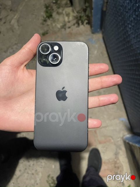 IPhone 15, 128 GB, Qara, Face ID — Digah