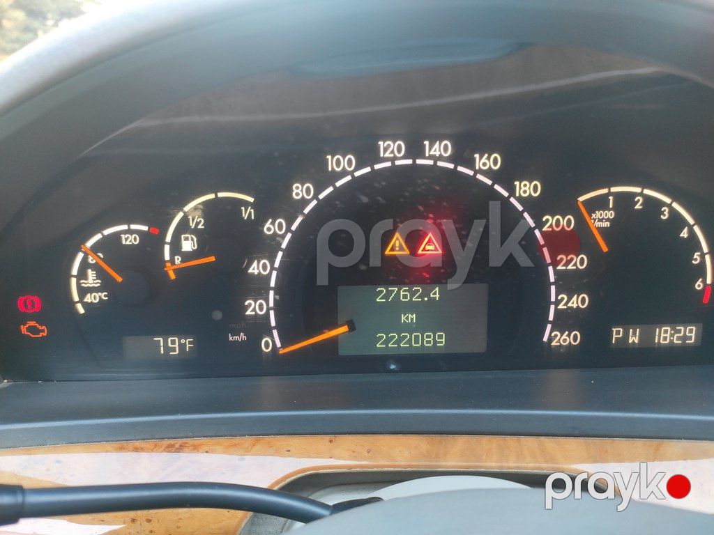 Mercedes S 320, 3.2 L, 2001 il, 220 741 km — Avtomobillər, Bakı (7)