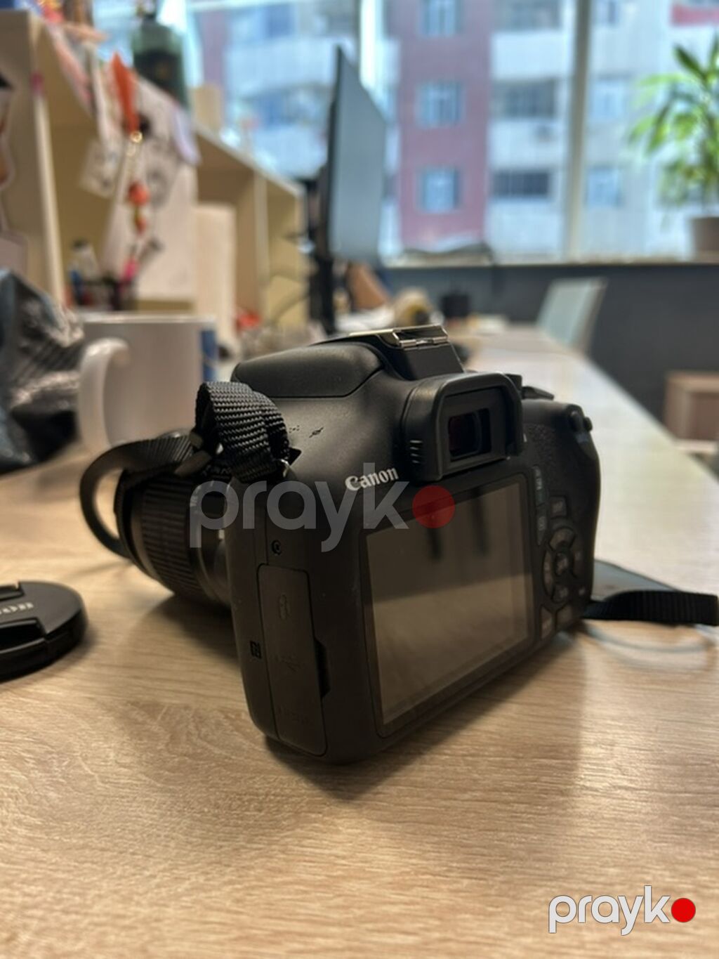 Canon EOS 2000D Dslr fotoaparat + Canon EF‑S 18‑55mm f/3.5‑5.6 IS II — Fotoaparat, Bakı (7)