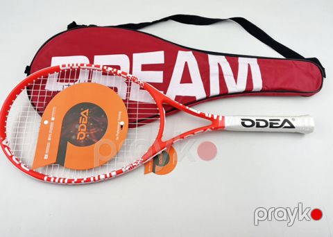 Tennis raketkası Odea, plastik, qırmızı/ağ — Bakı