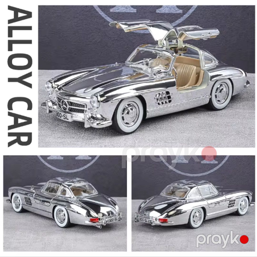 Oyuncaq maşın 1:24 Mercedes Benz 300SL Klassik Vintage, 19x7x5 см — Mallar, Bakı (3)