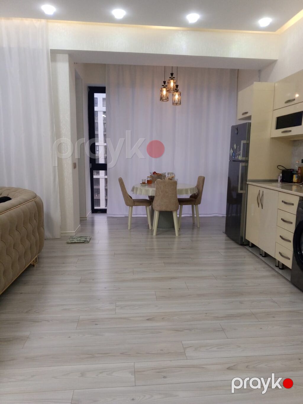 Koroğlu metrosunun yaxınlığında BSR Olimpik kompleksində 3otaqlı — Qonaq otağı üçün, Bakı (9)