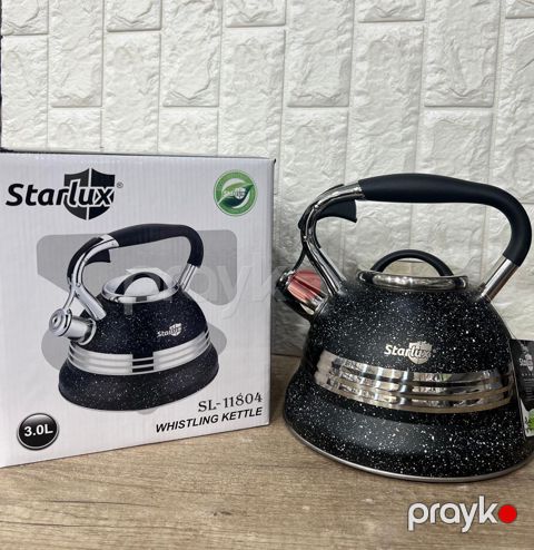 Çaydan Starlux SL-11804, qranit, qara, 3000 ml — Bakı