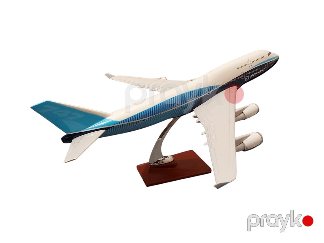 Dekorativ təyyarə modeli Boeing 747, rəngbərəng, 43x45x20 sm — Mallar, Bakı (2)