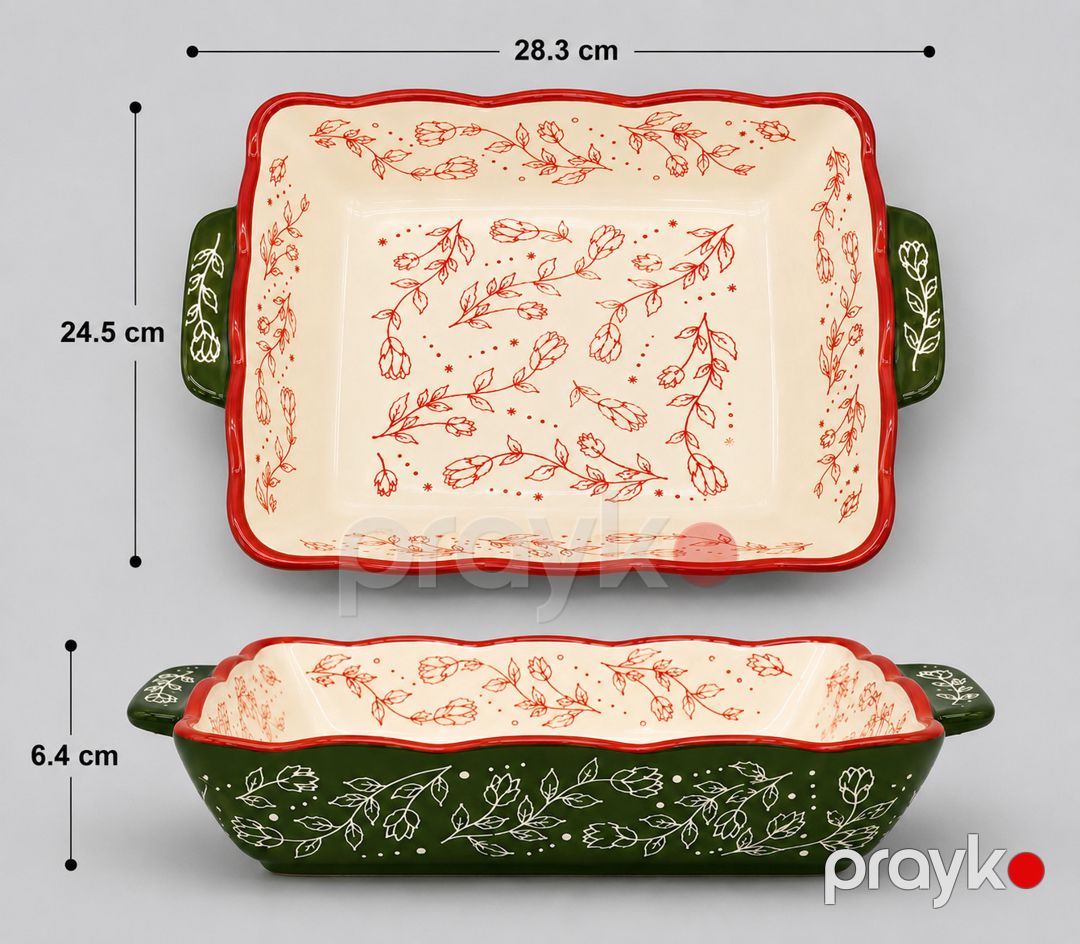 Bişirmə üçün qab 6921-3626, keramika, yaşıl — Mallar, Bakı (2)
