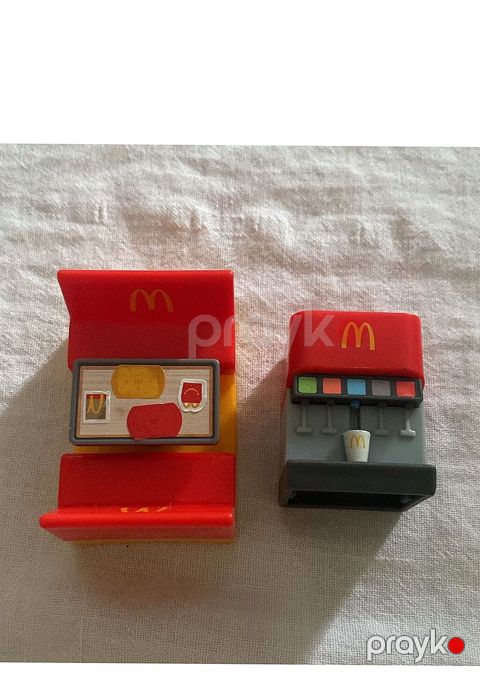 McDonald’s temalı mini oyun dəsti – 2 ədəd plastik aksesuar — Bakı