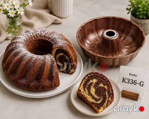 Keks üçün qəlib K336-GR, 1 l, qranit — Bakı