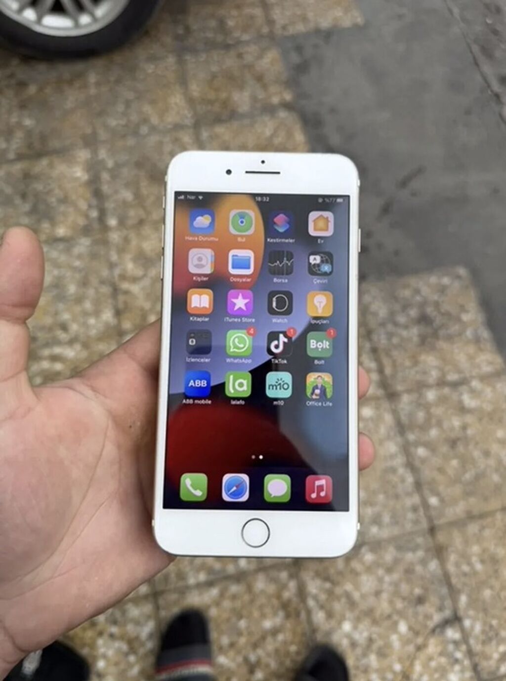 IPhone 7 Plus, 128 GB, Qızılı, Barmaq izi — Apple iPhone, Bakı