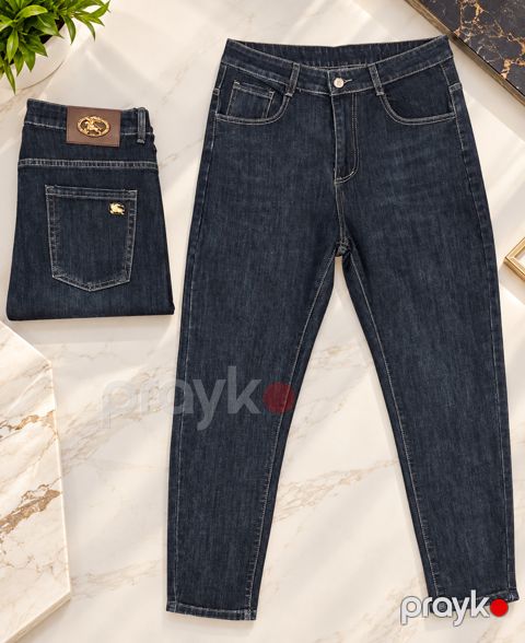 Düz cins 2800064, tünd göy, pambıq, ölçü 32 — Bakı