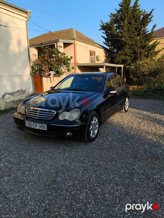 Mercedes C 200, 2.0 L, 2004 il, 311 350 km — Avtomobillər, Bakı (2)