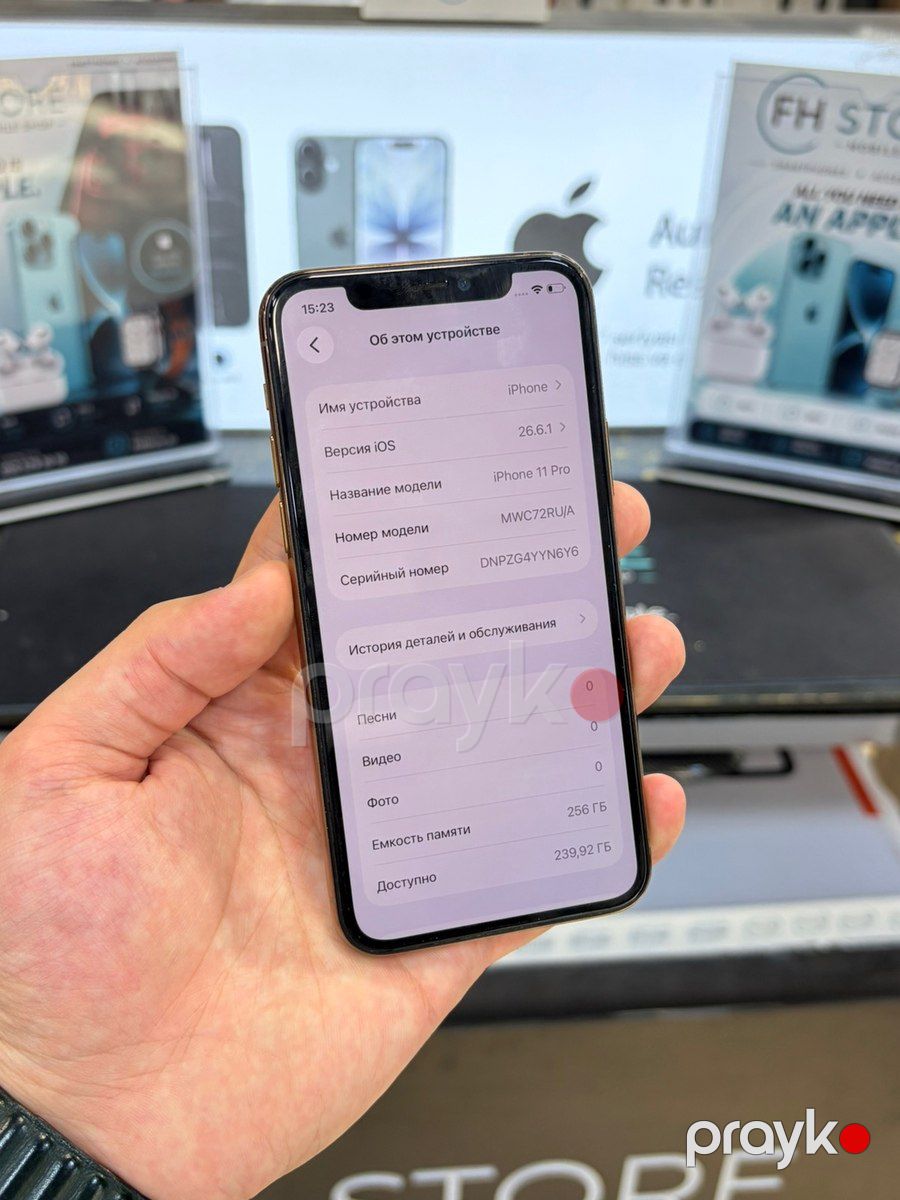 Apple iPhone 11 Pro Gold 256GB/4GB — Smartfonlar, Bakı (8)