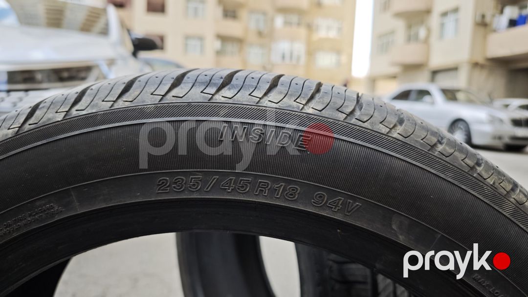 Yokohama Avid Ascent GT şinləri 235/45 R18 94v — Ehtiyat hissələri və aksesuarlar, Bakı (3)